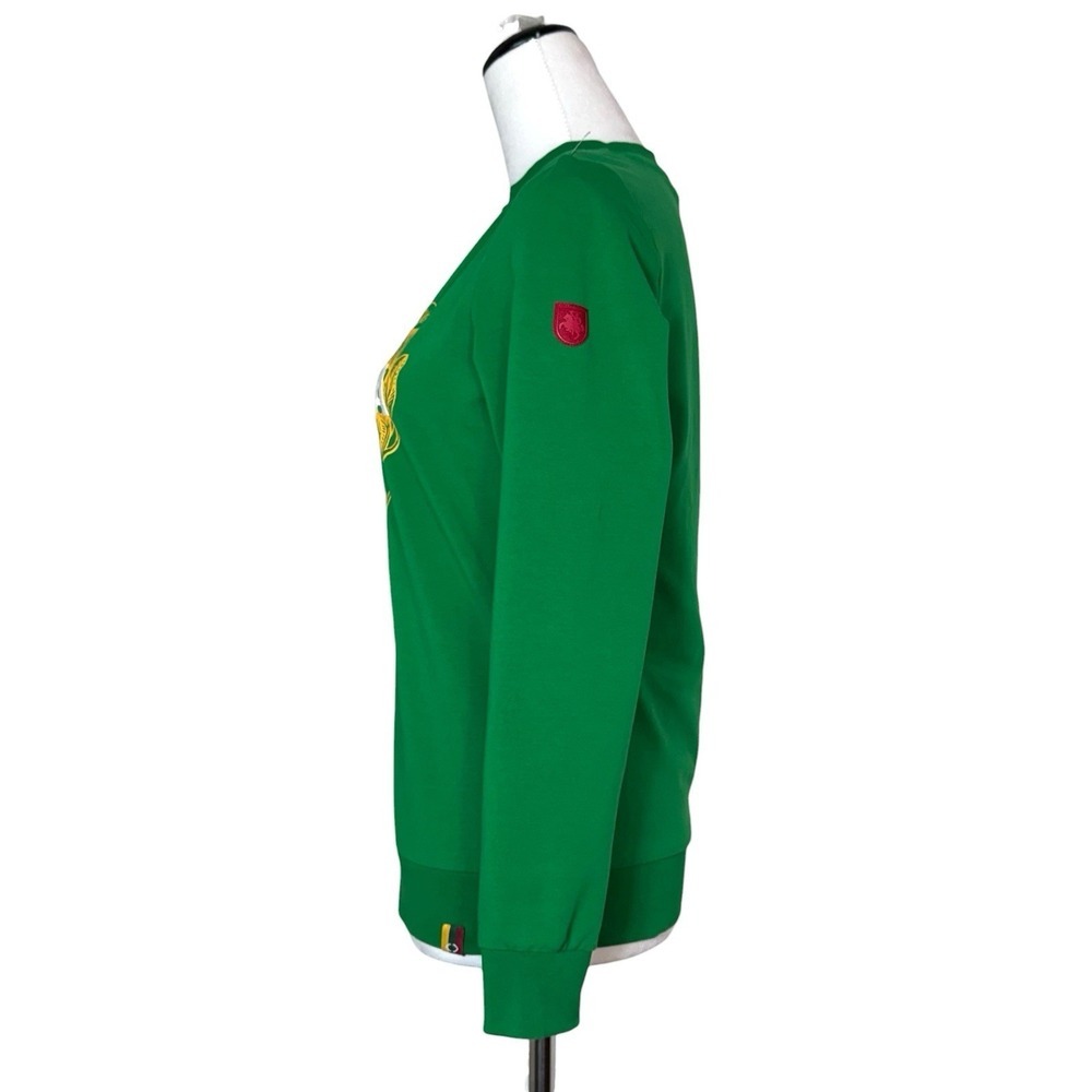 Audimas Lietuva Lithuania National Collection Green Crewneck Sweatshirt Size XS - Picture 5 of 15